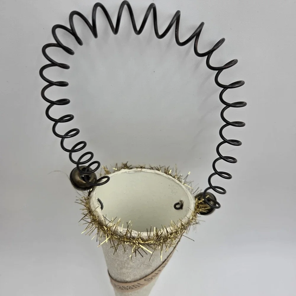 Vintage Wendy Addison Glitter Gift Cone 